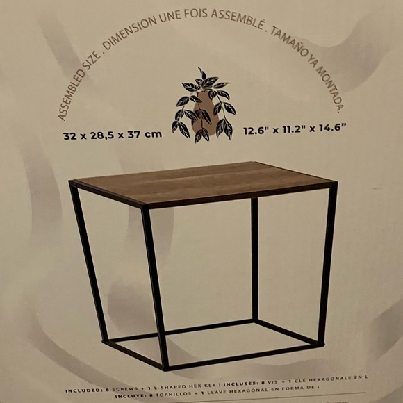 Mini Accent Table - Picture 7 of 7